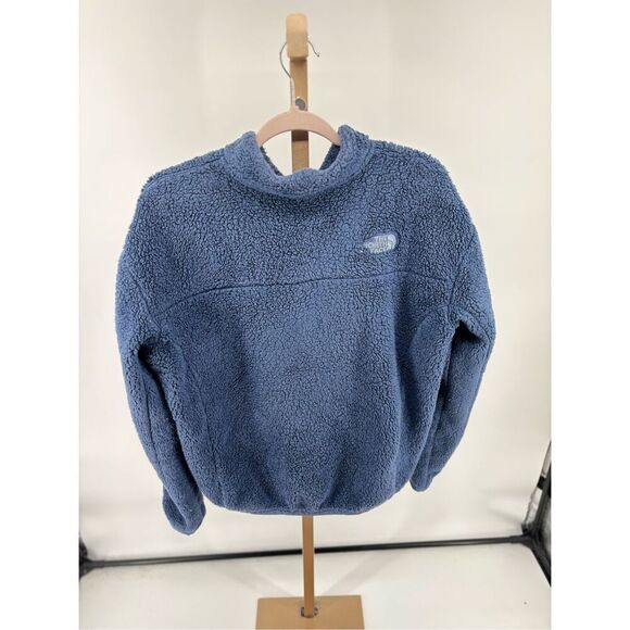 The North Face Women Osito Jacket Sherpa Fleece Urban Navy Size XL - Picture 11 of 13